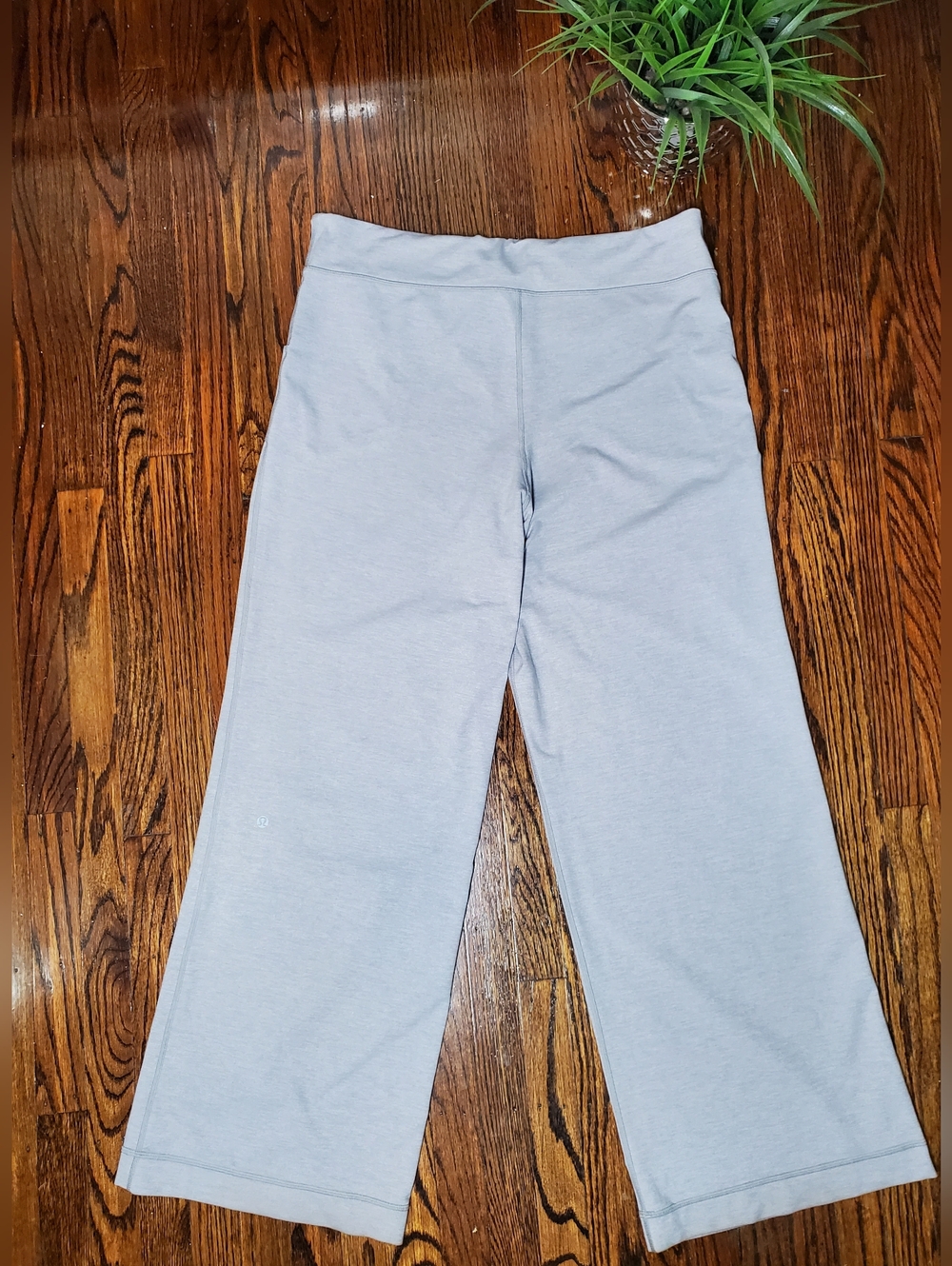 Lululemon Women's Still Pants (Regular) Full-On Luon Heathered Medium Gray Sz 12 - Picture 14 of 16